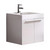 23" White Vanity White Background (Cabinet w/ Counter & Sink Only)