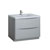 40" Glossy Gray Cabinet with Sink Product View