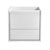 24" Glossy White Cabinet Only Front View