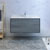 48" Ocean Gray Cabinet with Sink Front View