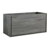 48" Ocean Gray Single Cabinet Only Side View