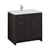 Left Dark Gray Oak Cabinet with Sink Product View