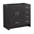 Right Dark Gray Oak Cabinet Only Side View