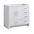 Right Glossy White Cabinet Only Side View