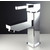 Fresca Bevera Single Hole Mount Bathroom Vanity Faucet in Chrome, Dimensions: 1-5/8" W x 6" D x 6-3/4" H