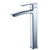 Fresca Fiora Single Hole Vessel Mount Bathroom Vanity Faucet in Chrome, Dimensions: 2" W x 6-29/32" D x 12-3/5" H