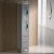 Gray Freestanding Tall Linen Side Cabinet