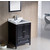 Fresca Oxford 24" Espresso Traditional Bathroom Vanity, Dimensions of Vanity: 24" W x 20-3/8" D x 32-5/8" H