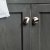 60" Regal Gray Vanity Set Door View