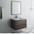 Fresca Formosa 30" Wall Hung Modern Bathroom Vanity Set w/ Mirror, Base Cabinet: 30" W x 20-3/8" D x 20-5/16" H
