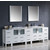 Fresca Torino 96" White Modern Double Sink Bathroom Vanity with 3 Side Cabinets and Integrated Sinks, Dimensions of Vanity: 96" W x 18-1/8" D x 33-3/4" H
