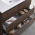 42" Rosewood Full Vanity Sets Tiered Drawers