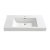 40" White Sink / Countertop Front View
