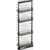 Vauth Sagel TAL Pantry Saphir 57" - 67" H Pullout with 4 Shelf for 12" Wide Cabinet Opening in Lava Finish
