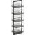 Vauth Sagel TAL Pantry Saphir 67" - 76-3/4" H Pullout with 5 Shelf for 21" Wide Cabinet Opening in Lava Finish