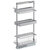 Vauth-Sagel TAL Pantry Flex H3 Tool Base Pullout, Saphir / Platinum Angle View