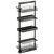 Vauth-Sagel TAL Pantry Flex H4 Tool Base Pullout, Saphir / Lava Angle View