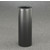 Glaro Funnel Top 10" Diameter Waste Receptacle in Satin Black, 10" Diameter x 29" H