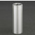 Glaro Funnel Top 10" Diameter Waste Receptacle in Satin Aluminum, 10" Diameter x 29" H