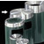 Glaro 10 & 17 Gallon Mount Everest Flat Top Waste Receptacles with Satin Aluminum Covers