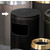 Glaro 10 & 17 Gallon Mount Everest Flat Top Waste Receptacles with Matching Powder Coat Covers