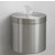 Glaro Wall Mounted 10" Diameter Disinfecting Wipe Dispenser in Satin Aluminum