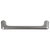 Hafele Cornerstone Series Harmony Decorative Cabinet Pull Handle, Zinc, Brushed Nickel, M4 Screws Included, Center to Center: 128mm (5-1/16'')