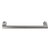 Hafele Cornerstone Series Exton Decorative Cabinet Pull Handle, Zinc, Brushed Nickel, M4 Screws Included, Center to Center: 128mm (5-1/16'')