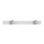 Hafele (8'' W) Glass Handle in Frosted/Stainless Steel, 200mm W x 38mm D x 18mm H