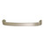 Hafele Studio Collection H1330 (6-3/4"W) Pull Handle in Brushed Nickel, 172mm W x 34mm D x 15mm H