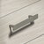 Hafele Design Deco Series H2380 Decorative Furniture Pull Handle, Zinc, Brushed Nickel, Center to Center: 96mm (3-3/4'') Installed View