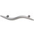 Hafele (6'' W) Curved Handle in Matt Nickel, 155mm W x 27mm D x 11mm H