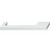 Hafele Nouveau Collection 6-3/4'' W Handle in Polished Chrome, 172mm W x 32mm D x 12mm H