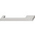 Hafele Nouveau Collection 6-3/4'' W Handle in Brushed Nickel, 172mm W x 32mm D x 12mm H