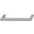 Hafele Antimicrobial Collection 5-1/2'' W Handle in Matt Nickel, 140mm W x 36mm D x 12mm H