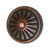 Hafele Keystone Retro Style Collection Round Knob, Oil-Rubbed Bronze, 32mm Diameter