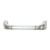 Hafele Keystone Fluted Style Collection Handle, Satin Nickel, 106mm W x 20mm D x 31mm H, 96 Center to Center