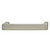 Hafele Bella Italiana Collection Handle in Stainless Steel Look, 111mm W x 24mm D x 10mm H