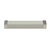 Hafele Cornerstone Series Tag Pull Decorative Cabinet Pull, Zinc, Winter Leather Handle with Matte Nickel Base, Center to Center: 128mm (5-1/16'')