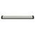 Hafele Cornerstone Series Tag Pull Decorative Cabinet Pull, Zinc, Winter Leather Handle with Black Base, Center to Center: 256mm (10-1/16'')