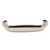 Hafele Paragon Collection 3-3/4'' W Handle in Polished Nickel, 94mm W x 28mm D x 16mm H