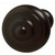 Hampton Collection Rustic Round Knob 35mm (1-3/8'') Diameter in Dark ...