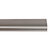 Hafele Design Deco Series Passages L-Profile Continuous Handle, Aluminum, Stainless Steel, 98-7/16'' W x 15/16'' D x 1-7/8'' H