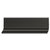 Hafele Design Deco Series Passages L-Profile Continuous Handle, Aluminum, Black, 98-7/16'' W x 15/16'' D x 1-7/8'' H