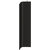 Hafele Design Deco Series Passages Vertical End Profile Continuous Handle, Aluminum, Black RAL 9005, 98-7/16'' W x 7/8'' D