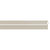 Hafele Design Deco Series Passages Shelf Profile Continuous Handle, Aluminum, Stainless Steel, 98-7/16'' W x 1-3/16'' D