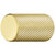 Hafele 17mm (11/16'' Diameter) Satin/Brushed Brass