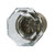 Hafele Amerock Traditional Classics Collection Glass Knob, Clear/ Golden Champagne, 33mm Diameter