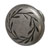 Hafele Amerock Nature's Splendor Collection Round Knob, Weathered Nickel, 33mm Diameter