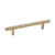 Hafele Amerock Collection Bar Pull, Golden Champagne, 252mm W x 13mm D x 35mm H, 192mm Center to Center